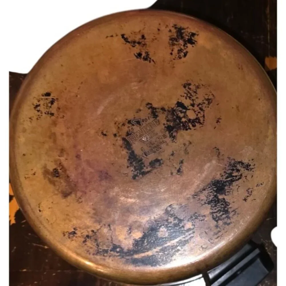 Revere Ware 6 Qt Stainless Steel Stock Pot Copper Bottom USA Made- NO LID‎ TOP